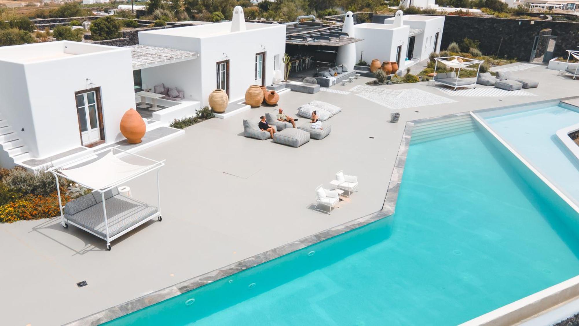Отель Erosantorini Estate Тира Экстерьер фото