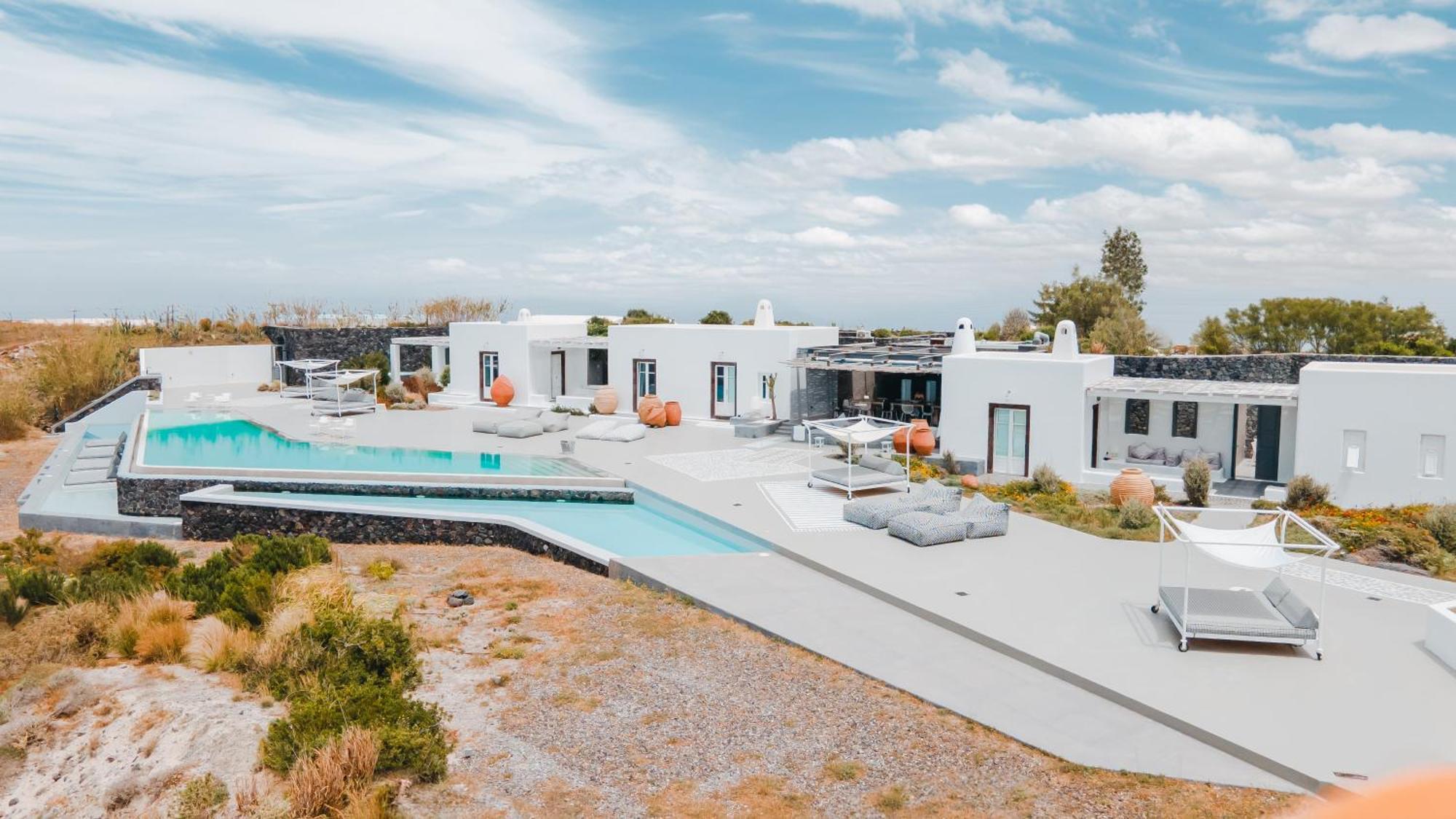 Отель Erosantorini Estate Тира Экстерьер фото