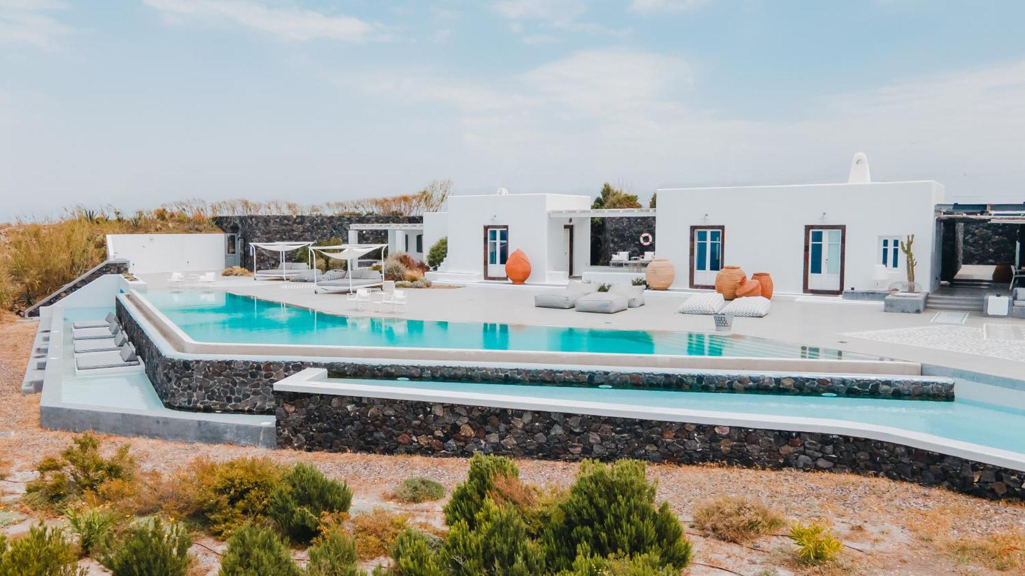 Отель Erosantorini Estate Тира Экстерьер фото
